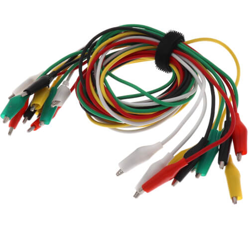 Zebra Instruments ZG002 Small Zebra-Gator Jumper Wires 6A 36in