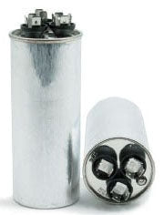 York S1-CAP4407555DR 55/7.5 Microfarad 440V Dual Round Run Capacitor