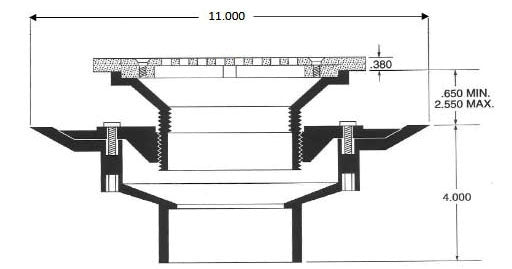AB&A 65342 FLOOR DRAINS