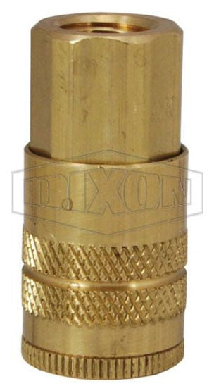 Dixon Valve DC20 AirChief Fem NPT 1/4 inch Coupler Brass Quick Connect