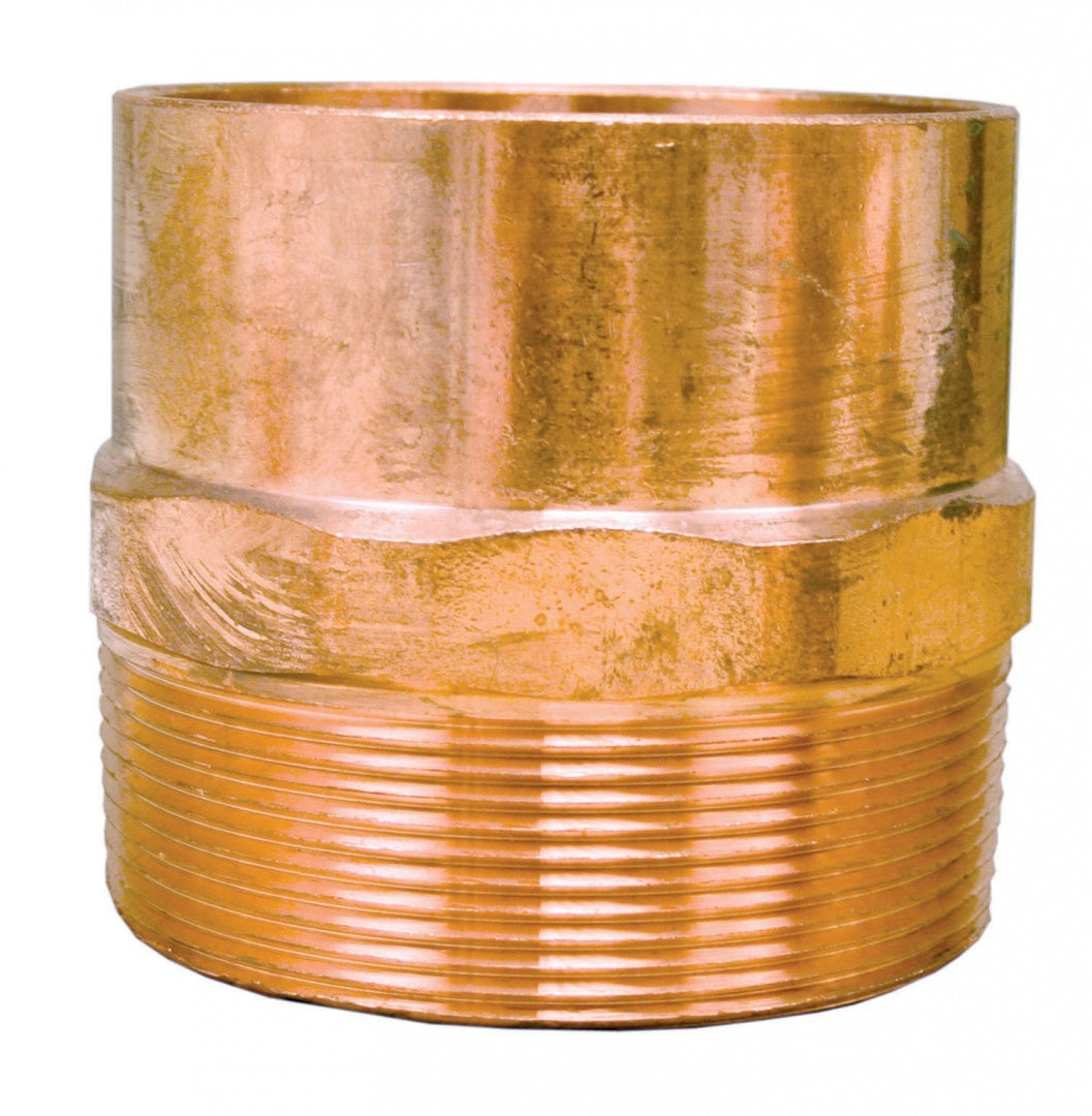 Jones Stephens C75321 3 Inch Copper Male Adapter