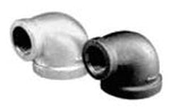 Matco-Norca MBLR0703 1-1/2 Inch x 1/2 Inch Black Malleable Iron Reducing Elbow