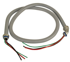 Mars 84138 Metal Whip 6 Feet by 3/4 Inch 8 Gauge for Air Conditioning Systems