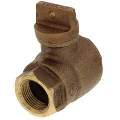 Legend Valve 314-255NL Curb Stop Valve Full Port Female Threaded 1 inch ASTM B584 UNS C89833 Certifications NSF ANSI 372 AWWA C800