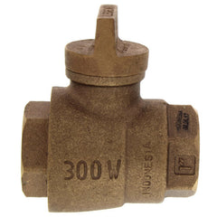 Legend Valve 314-255NL Curb Stop Valve Full Port Female Threaded 1 inch ASTM B584 UNS C89833 Certifications NSF ANSI 372 AWWA C800