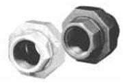 Matco-Norca MGUN00 1/8 Inch FPT x 1/8 Inch FPT Class 150 Lead-Free Galvanized Malleable Iron Straight Union