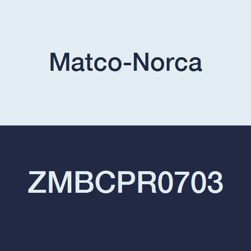 Matco-Norca ZMBCPR0703 Malleable Iron Reducing Coupling 1-1/2 inch x 1/2 inch Black