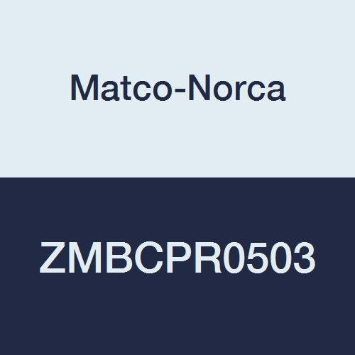 Matco-Norca ZMBCPR0503 Black Malleable Iron Reducing Coupling 1 x 1/2 Inch