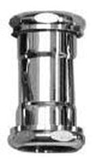 PASCO Specialty 34518 Straight Chrome Plated Slip Joint Coupling 1-1/4 Inch