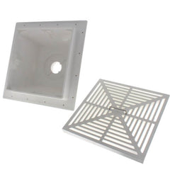 Sioux Chief 861-2P PVC Floor Sink Full Grate Trap Primer