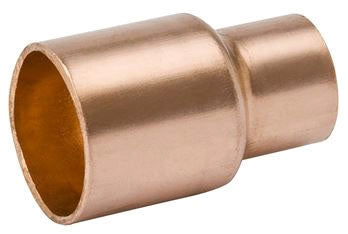 Streamline W-01050 1 Inch x 5/8 Inch Reducing Coupling Copper C x C