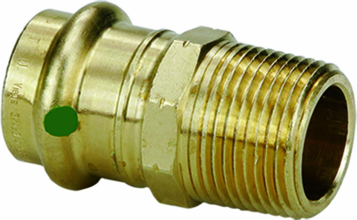 Viega 79290 ProPress Bronze Adapter 2-Inch P x Male NPT