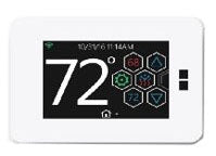 York S1-THXU280W Programmable Thermostat Touchscreen Hexagon Wifi Interface