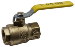 Apollo Valves 77F-108-01 Brass Full Port Ball Valve 600 PSI NPT 2 Inch