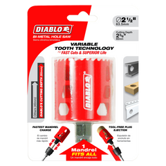 Diablo DHS2500 2-1/2 Hole Saw