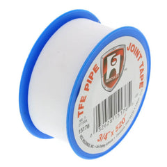 Hercules 15176 Pipe Joint Tape PTFE White 520 Inch Length x 3/4 Inch Width