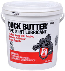 Hercules 40506 Duck Butter Pipe Joint Lubricant 8 lb Lead-Free Non-Toxic Water Soluble