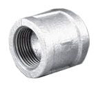 Matco-Norca ZMGCP00 Galvanized Malleable Iron Coupling FPT x FPT 150 PSI 1/8 Inch