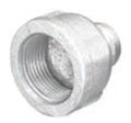 Matco-Norca MGCPR1109 Galvanized Malleable Iron Reducing Coupling 4 inches x 2.5 inches