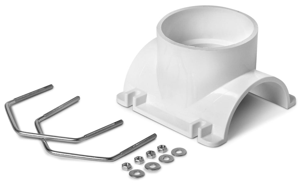 Oatey 43795 4 Inch x 4 Inch PVC Saddle Tee Kit