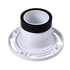 Oatey 43651 Twist-N-Set PVC Closet Flange 4 Inch Replacement