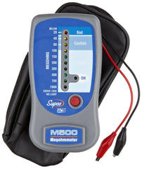 Supco M500 LED Insulation Tester/Electronic Megohmmeter 500 VAC