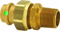 Viega 79745 ProPress Bronze Union Male 1-1/4-Inch by 1-1/4-Inch P x Male NPT