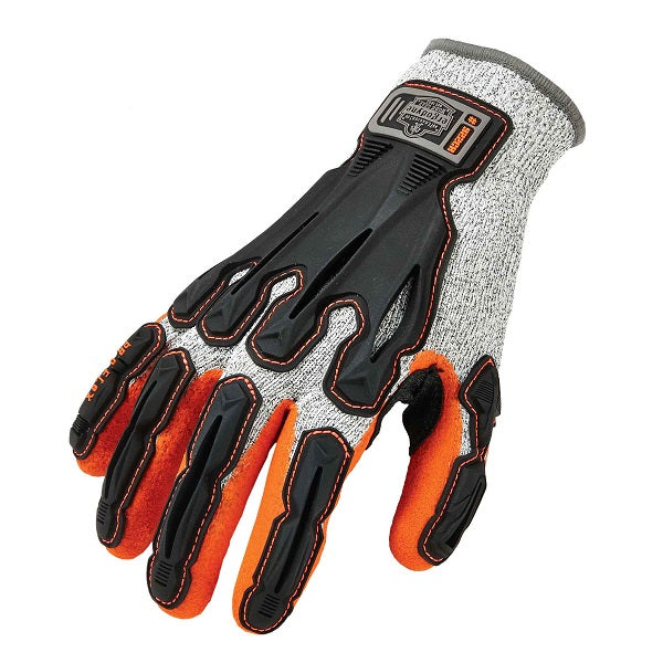 Ergodyne 17093 922CR M Gray Cut Resistant Nitrile-Dipped DIR Gloves