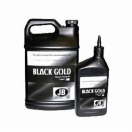 JB Industries DVO-12 Black Gold Vacuum Pump Oil 1 qt Bottle Petroleum Liquid Clear to Yellow