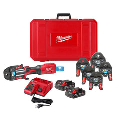 Milwaukee 2922-22 M18 Force Logic Press Tool 1/2 to 4 Inches 18V Black/Red