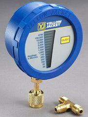 Yellow Jacket 69080 Digital LCD Vacuum Gauge 450 PSI Battery Included