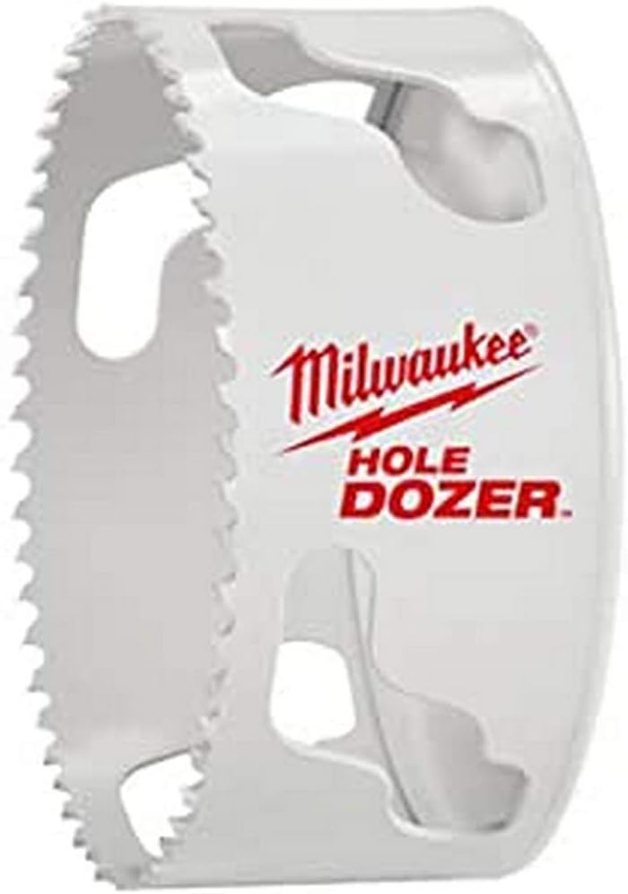 Milwaukee 49-56-0213 Hole Saw for Electric Power Tool Metal Cutting - White