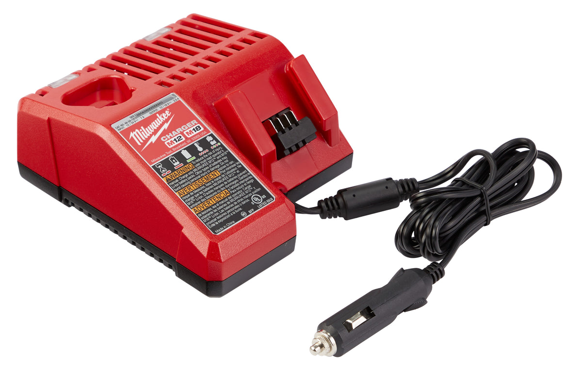 Milwaukee 48-59-1810 Vehicle Charger M18 & M12 12 VOLTS