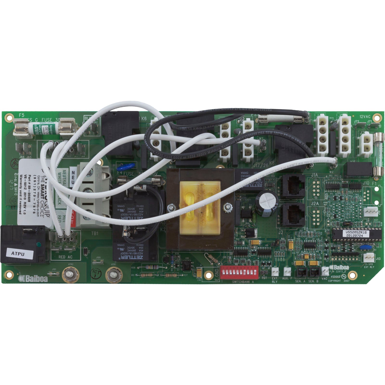 BALBOA WATER GROUP 55151-01 CONTROL BOARDS