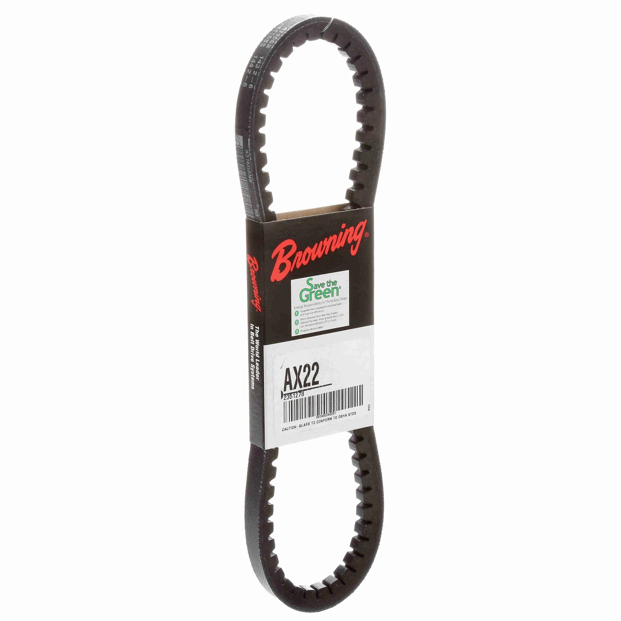 BROWNING 2351278 V-BELTS & PULLEYS