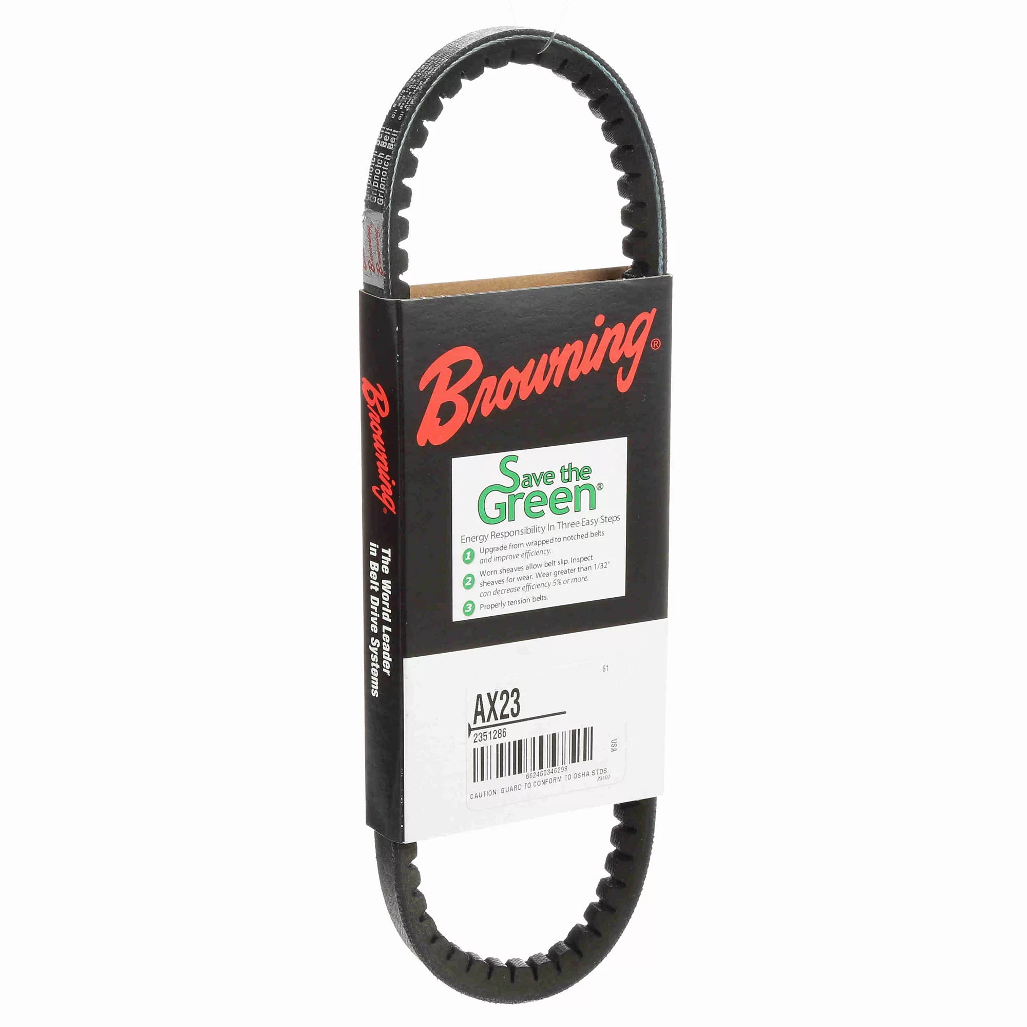 BROWNING 2351286 V-BELTS & PULLEYS