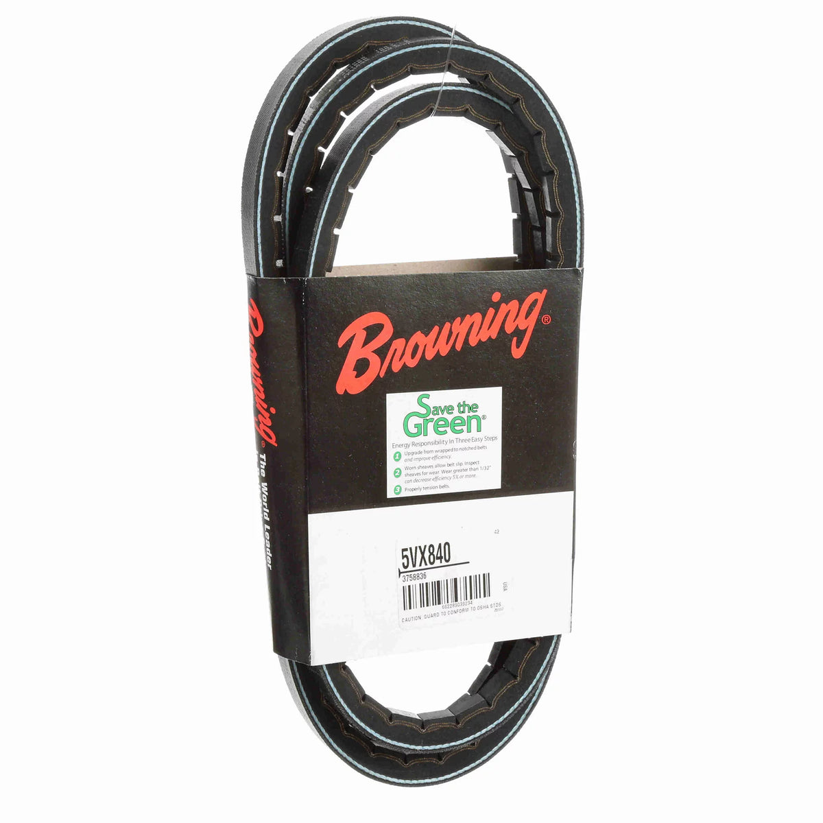 BROWNING 3758836 V-BELTS & PULLEYS