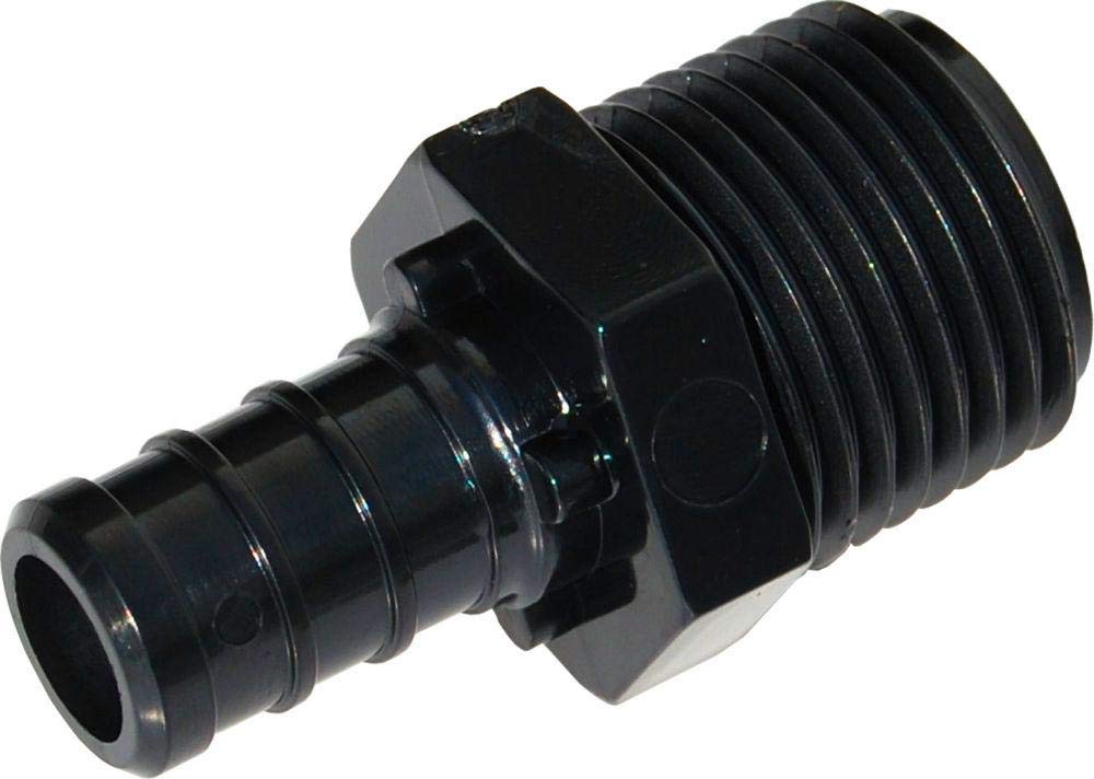 SharkBite UP138A Barb PEX Male Adapter 3/4 Inch x 1/2 Inch Poly Alloy