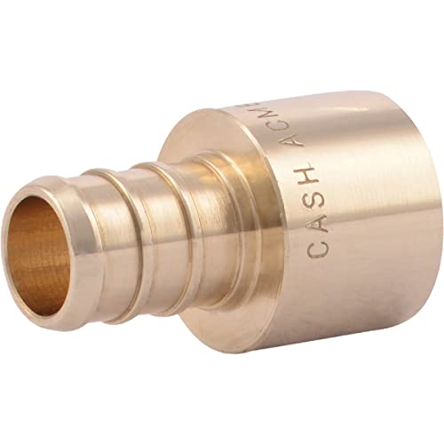 SharkBite UC600LFA Sweat Adapter Brass PEX Barb to Female Sweat