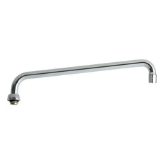 Chicago Faucets L15JKABCP 14-Inch L-Type Swing Spout Polished Chrome Single Hole