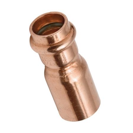 NIBCO 9008805PC PC600-2 Press Copper Fitting Reducer 1-1/2 x 1 Inch