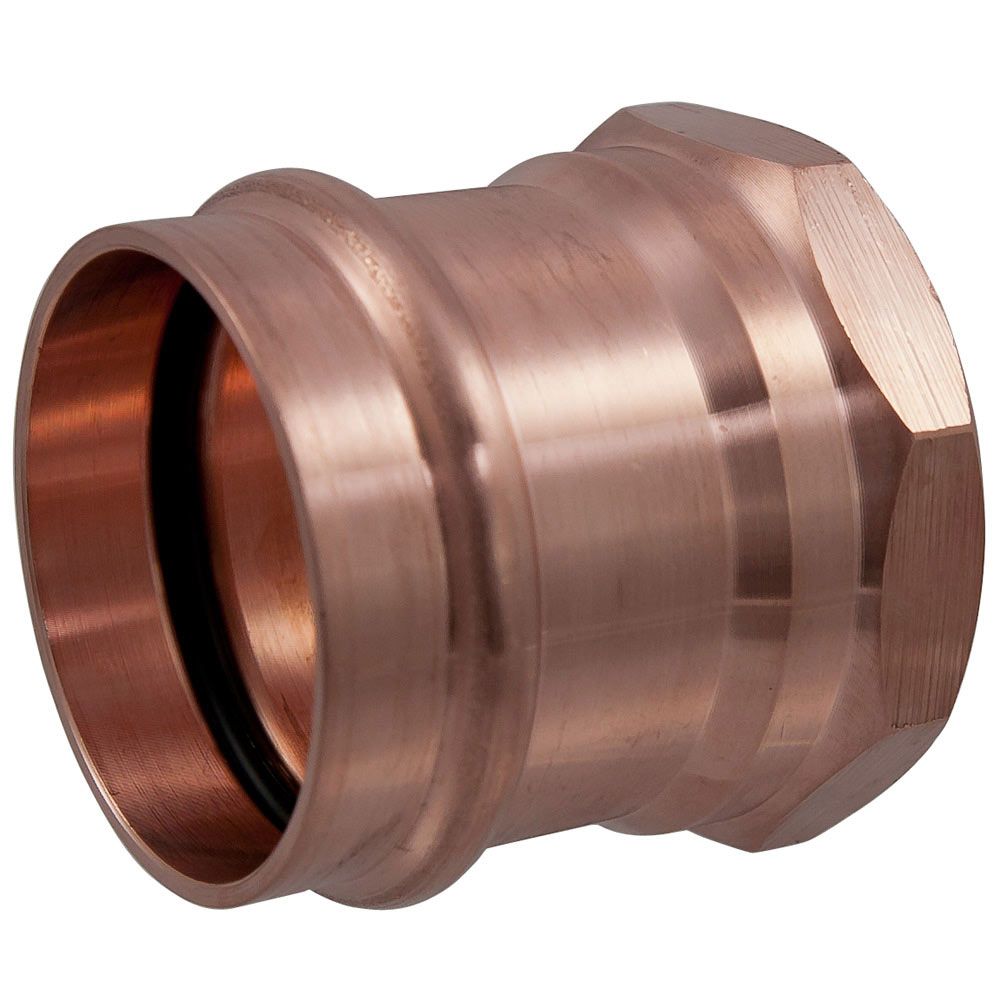 NIBCO 9025900PC PC603 1-1/2 Inch Press x Female Copper Adapter