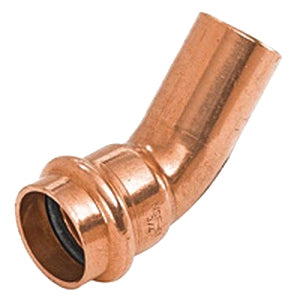 NIBCO 9046400PC PC606-2 Copper Press 45 Degree Elbow Fitting