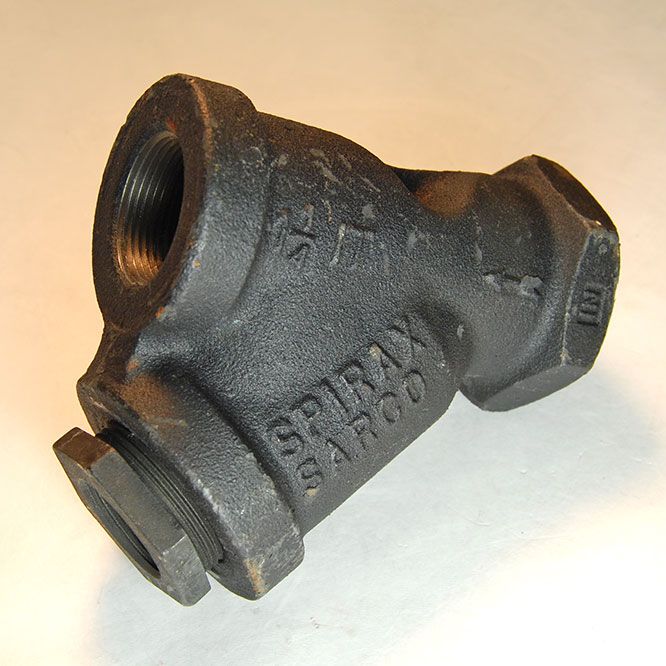 Spirax-Sarco 60313 Cast Iron Y-Strainer 1-1/4 Inch NPT 250 PSI