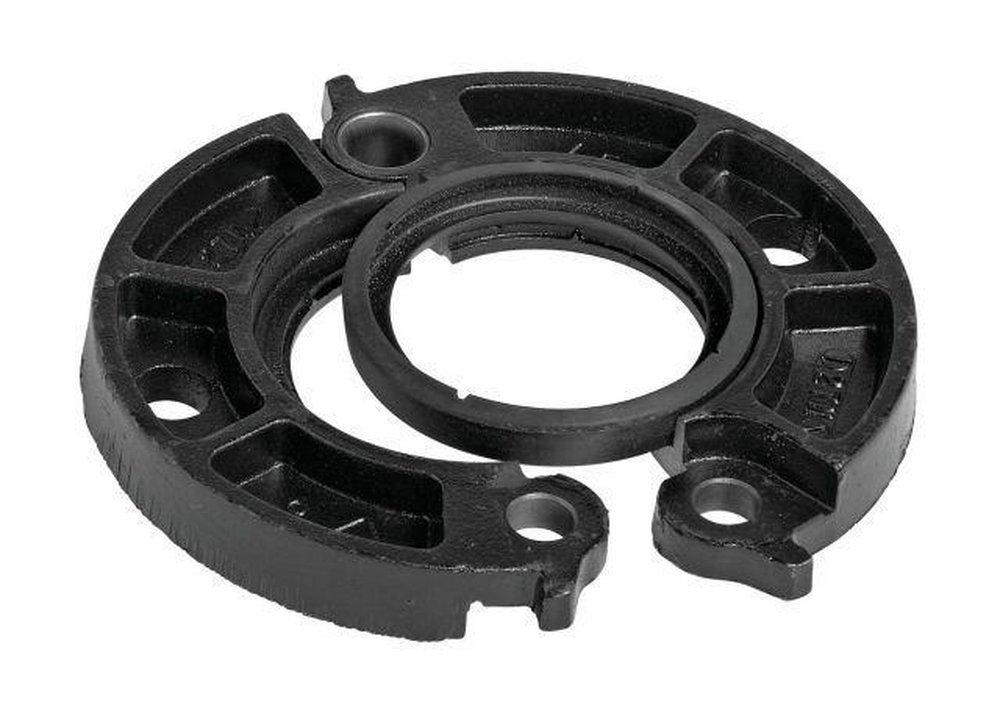 Victaulic L040741PE0 Style 741 4 Inch Grooved Painted Flange Adapter with E Gasket