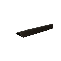 Wiremold BK1600-10 Nonmetallic Flex Pancake 10 Foot Black Cable Guard