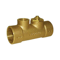 Legend Valve 110-404 S-464 Brass Purge and Balancing Valve 0.75 Inch Sweat x Sweat