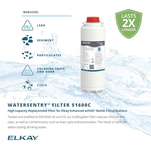 Elkay LZS8WSSP Enhanced EZH2O Bottle Filling Station Refrigerated Stainless Steel