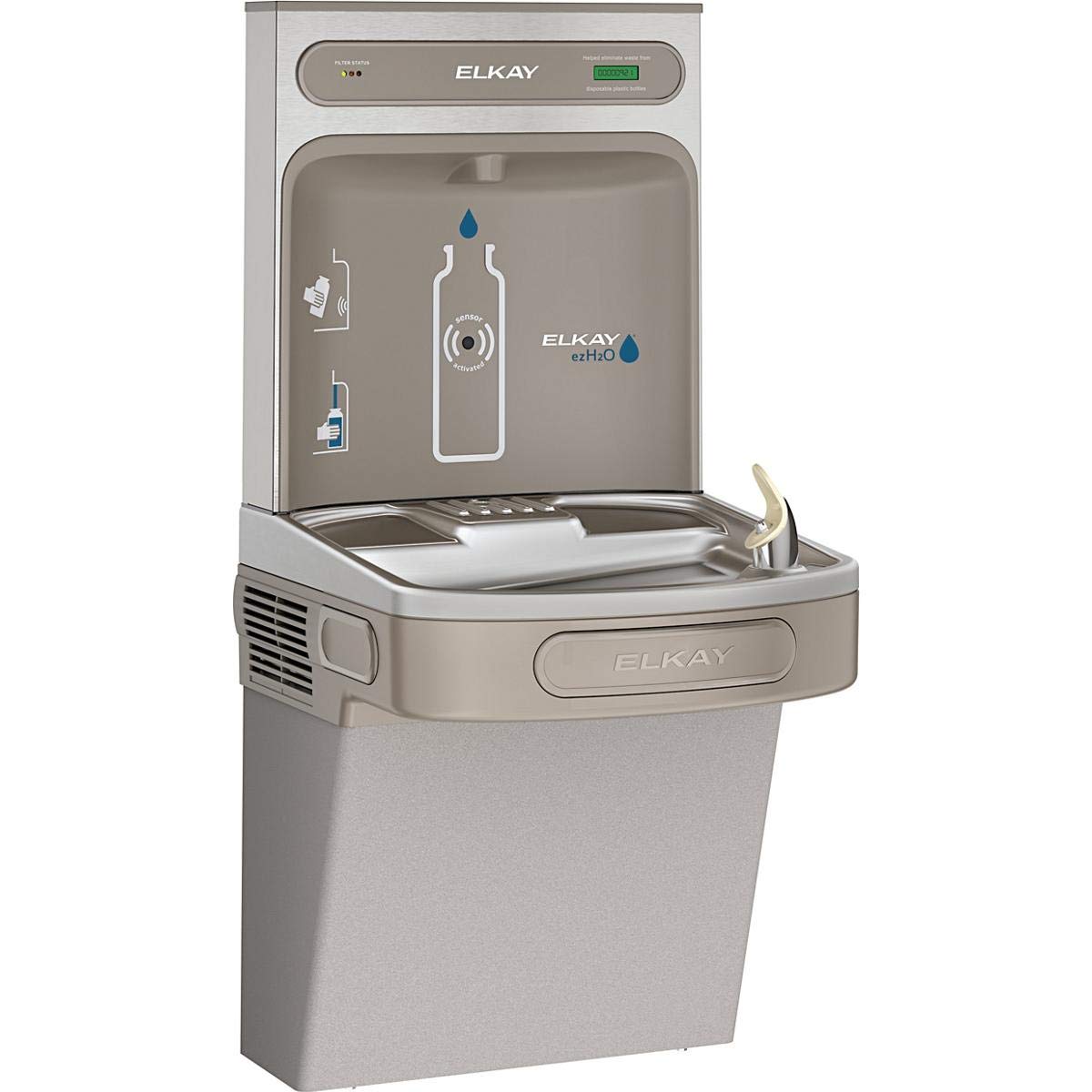 Elkay LZS8WSLK EZH2O Bottle Filling Station Filtered ADA Compliant