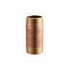 Merit Brass 2008-500 Brass Nipple SCH 40 1/2 in x 5 in MNPT